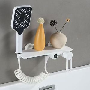 Robinet de douche à main de pluie chromé moderne mitigeur mural pour baignoire robinet de sterne sanitaire en laiton salle de bain d'hôtel - Product Image 6