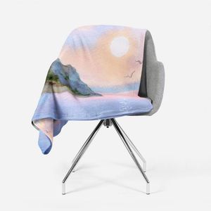 ผ้าห่มสักหลาดอบอุ่นสำหรับฤดูหนาวดีไซน์ใหม่2024ออกแบบได้ตามต้องการ - Product Image 2