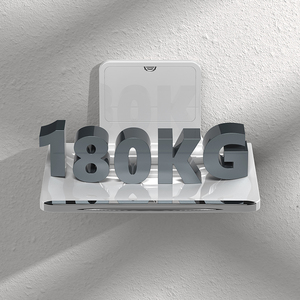 Repose-pieds de salle de bain pliable contemporain avec design antidérapant pour la <span class=keywords><strong>douche</strong></span>, le changement de chaussures et l'aide aux personnes âgées - Product Image 3