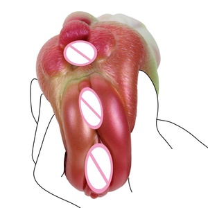 Copa de Masturbación de Silicona Suave GEEBA, Juguete Sexual Realista con Forma de Animal, Masajeador de Próstata, Productos de Masaje - Product Image 5
