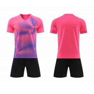 Envío Directo, Conjunto de Uniforme Unisex de Talla Grande, Venta al por Mayor, Jersey de Fútbol de Manga Corta Transpirable de Secado Rápido de Alta Calidad - Product Image 1