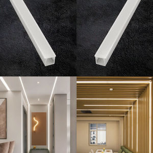 Perfil de Aluminio Serie 6000 de la Mejor Calidad, LED Plinth 024 con Cubierta de Silicona, Regulable, Alto CRI 95, para Iluminación de Gabinetes - Product Image 3