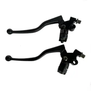 Motorcycle Handle Clutch Lever Motorcycle Handle Lever Assy Side for EN125-HU HJ125-7/GN125/GS125/ALOBA