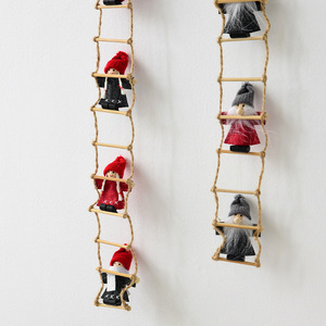 New <b>Christmas</b> Hanging Ornaments Little Man Ladder Style <b>Christmas</b> Decoration - Product Image 2