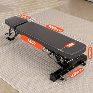 Panca Fitness Regolabile per Esercizi Addominali, Panca Declinabile per Sit-up - Product Image 3