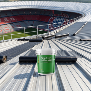 <span class=keywords><strong>Membrana</strong></span> Impermeabilizante <span class=keywords><strong>de</strong></span> Betún Líquido <span class=keywords><strong>de</strong></span> Aplicación en Frío, Ecológica y con Certificación CE, <span class=keywords><strong>para</strong></span> <span class=keywords><strong>Techos</strong></span> Metálicos, Azulejos, Exteriores, Baños y Parques - Product Image 1