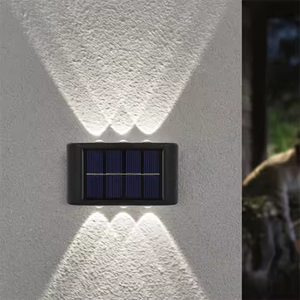 4LED-20LED up and Down Solar <b>Wall</b> <b>Light</b> Outdoor Decoration Garden Courtyard Home <b>Wall</b> <b>Light</b> Waterproof Luminous Outdoor - Product Image 2
