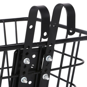 Crochets d'installation <span class=keywords><strong>pour</strong></span> panier avant de vélo, <span class=keywords><strong>crochet</strong></span> de fixation réglable, attache rapide - Product Image 6
