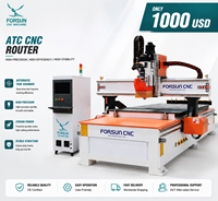 33% de réduction sur la machine de fraisage CNC à 3 axes pour le travail du bois, machine de fraisage ATC automatique pour le bois