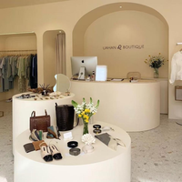 Conception de Magasin de Vêtements RZ Modern Retail : Aménagement Commercial, Dessin de Rendu 3D, Idées de Design pour Magasin de Vêtements et Sacs