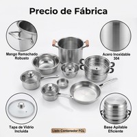 Peralatan Masak Granit Zagumi Anti Lengket Grosir Set Panci Wajan Stok Banyak Wadah Meksiko Guatemala Honduras