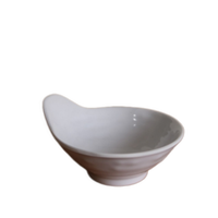 Assiettes et bols à condiments carrés en mélamine blanche épaissie, durables, style minimaliste moderne