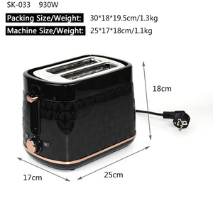 <span class=keywords><strong>Tostadora</strong></span> <span class=keywords><strong>de</strong></span> Acero Inoxidable Tipo Simple para Pan, Horno Mini Conveniente para Alimentos Saludables, Uso Familiar, Rápido y Fácil - Product Image 3