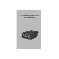 Escáner OBD2 Vgate VLinker MC V2.2 ELM327 WIFI con BT 3.0 para IOS/Android, Herramienta de Diagnóstico para Automóviles de 12V