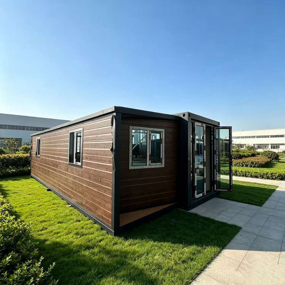 Double Wing Expandable Container House Prefab Modular Home 20ft ...