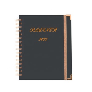 Custom Private Label Hardcover Spiral Binding <strong>Fitness</strong> 2027 Goals Journal <strong>Planner</strong> for Workouts - Product Image 1
