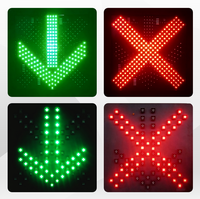 Panneau de signalisation routière à LED, panneaux de signalisation routière à LED, signal lumineux à flèche, contrôle de voie, flèche gauche droite, panneau LED d'arrêt, panneau de signalisation à message variable