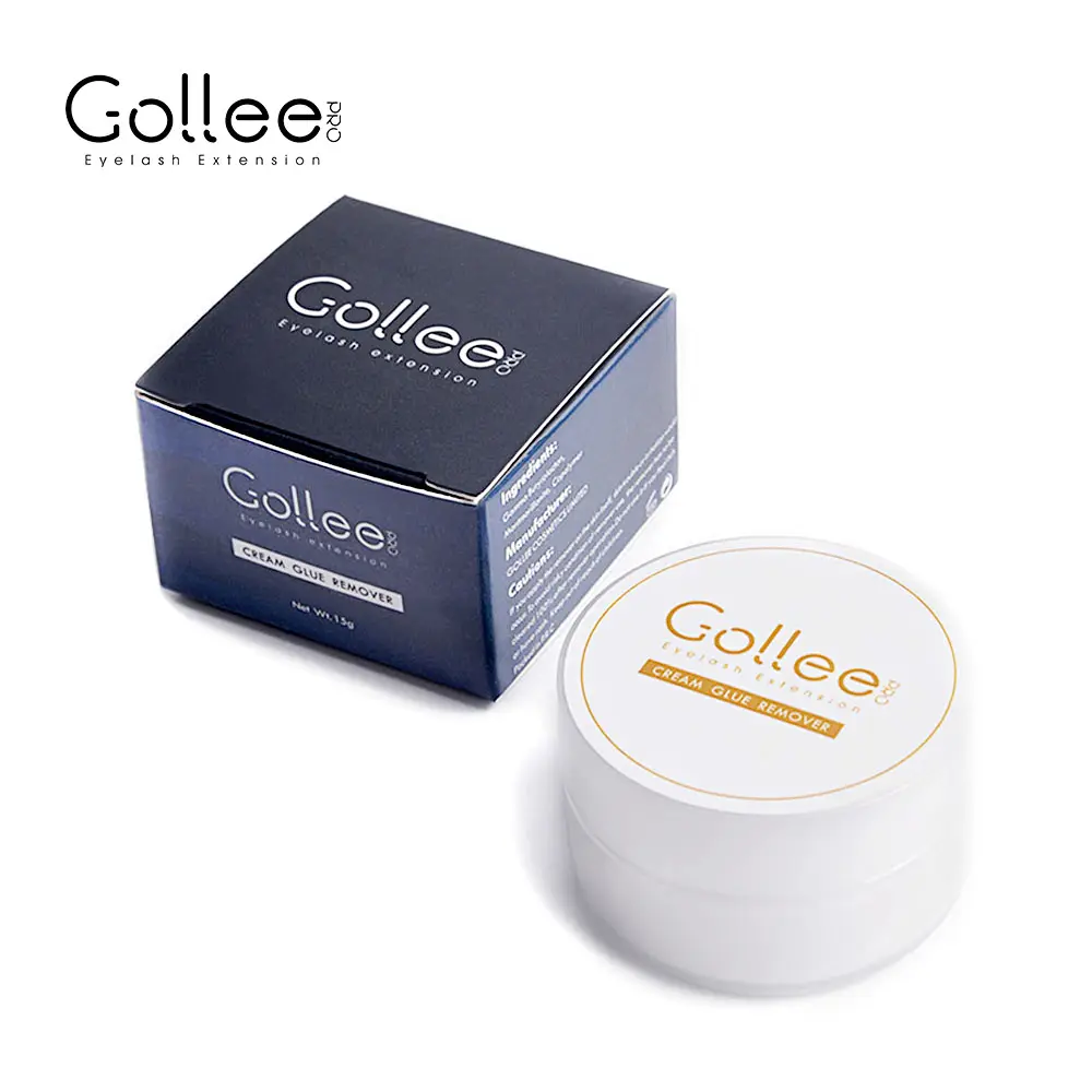 Gollee Brand Gentle Safe Cream Lash Adhesive Remover Medical Eyelash Extension Remover