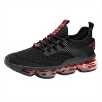 Baskets de sport pour hommes, modèle Fashion Blade, à surface en maille tissée, pour la course, avec rehaussement de hauteur, collection automne