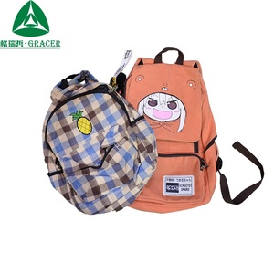 2019 Corea de segunda mano bolsas de <span class=keywords><strong>la</strong></span> escuela se bolsas de mano en pacas - Product Image 4