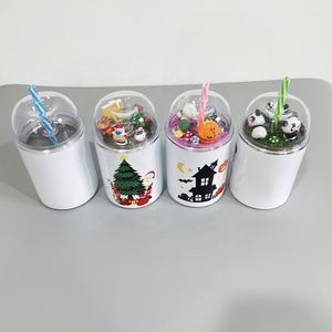Custom LogoFigures Lid Replacement Diy Topper Tumblers With Dome Straw Lids - Product Image 3