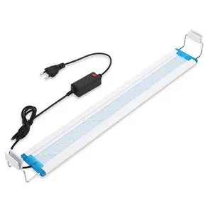 Led Light For Aquarium Adjustable Aquarium Clean Light Fish Tank Light Led Accessories Aquarium Lighting