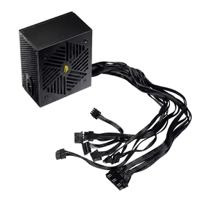 Alimentation PC ATX multi-puissance <span class=keywords><strong>CS</strong></span>-700S avec câble direct 500-750W pour châssis d'ordinateur de bureau et de jeu - Product Image 1