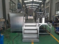 Machine chemisée de mélangeur d'agitateur chimique électrique de la chaleur d'acier inoxydable avec les réservoirs de mélange liquide de réservoir pour le lait