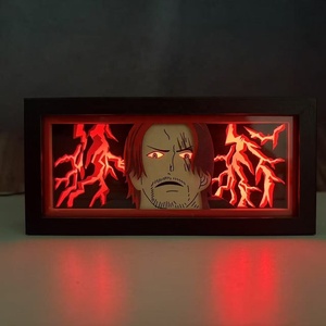 Anime Monkey D.Luffy Shanks uta Roronoa Zoro Nico Robin Sanji Nami Jinbe 1 mảnh Mini khối xây dựng giáo dục đồ chơi trẻ em - Product Image 1