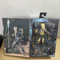 Figura de Acción de PVC a Escala 1/12 para NECA 51569 Predator con Función de Soplador de Aire, Embalaje Original, Ultimate Ahab