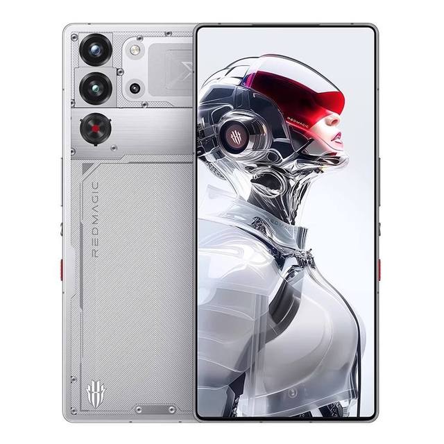 Red Magic 10S Pro Plus Gaming Phone 6.8" 144Hz OLED Octa 7000-7999mAh Battery 5G Android 15 120W Charge 2MP