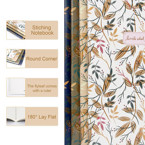 Cuadernos Personalizados con Estampado Floral, Cuadernos Cosidos, Diarios, Agendas, Cuadernos para Estudiantes - Product Image 3