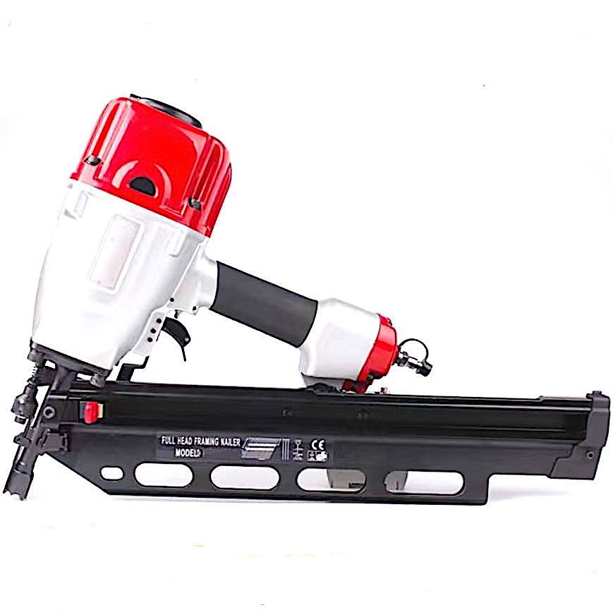 TY80828 Tarboya 28 degree Framing Nailer has an all-metal body making it durable enough for use on  lumber wood materials