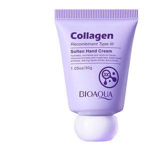 Crème pour les mains au collagène, adoucissante, hydratante et nourrissante pour les mains sèches et rugueuses - Product Image 1