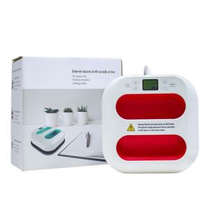 Mini Prensa Térmica Portátil de 23x23cm para Sublimación de Camisetas, Plancha de Transferencia Plana para Impresión DIY en Ropa - Product Image 6