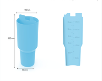 Nouvel arrivage : Doublure en silicone de qualité alimentaire pour gobelet double paroi 30 oz 40 oz, accessoires multifonctionnels pour tasse et bouteille d'eau