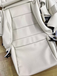 Housses de siège pour <span class=keywords><strong>Volvo</strong></span> C70, housses de siège de voiture, cuir imperméable de luxe, <span class=keywords><strong>90</strong></span>% des modèles, coussins de siège universels pour voitures à cinq places - Product Image 6