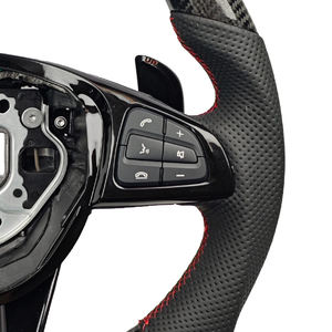 Volante SOON TODA per <span class=keywords><strong>W205</strong></span> Perfettamente Compatibile per Mercedes Classe C <span class=keywords><strong>W205</strong></span> Ricambio Stile Originale in Fibra di Carbonio - Product Image 5