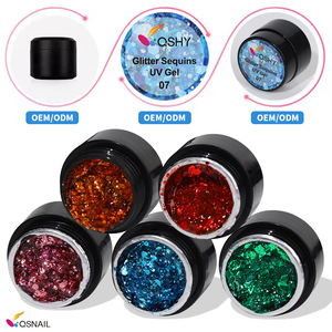 เจลทาเล็บสีสันสดใสแบบ DIY กลิตเตอร์30สีเจลทาเล็บเจลทาเล็บขนาด5กรัมพร้อมเลื่อม - Product Image 2