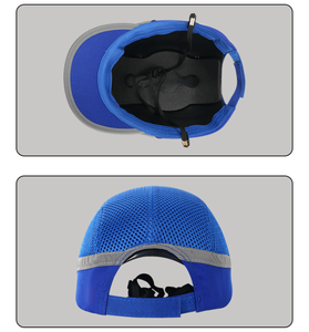Casques de sécurité respirants et démontables en gros, protection de la tête, <span class=keywords><strong>casquette</strong></span> de <span class=keywords><strong>chantier</strong></span> réfléchissante, <span class=keywords><strong>casquette</strong></span> anti-choc, <span class=keywords><strong>casquette</strong></span> de sécurité en maille - Product Image 4