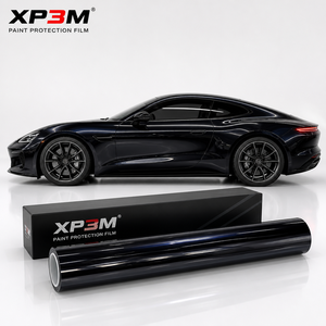 ฟิล์มใสกันรอยรถยนต์ XP3M สีน้ำเงินคริสตัลดำ OEM เงา TPU ความหนา 7.5 มิล ซ่อมแซมตัวเองได้ ป้องกันรอยขีดข่วน ป้องกันสีเหลือง ขนาด 1.52x15 เมตร - Product Image 3