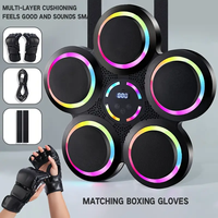 Cible de boxe musicale, boxeur électronique, équipement d'entraînement intelligent, coussinets de frappe, équipement de boxe, machine musicale pour adultes et enfants