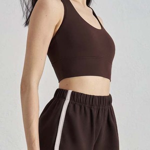 Sujetador Deportivo YIYI con Cuello en U y Espalda Cruzada, de Alta Sujeción, Antichoque, Transpirable, con Relleno No Extraíble, <span class=keywords><strong>para</strong></span> Mujer - Product Image 5