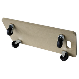 Chariot mobile en MDF avec roulettes pivotantes et surface antidérapante Chariot de transport de meubles - Product Image 4