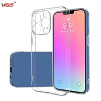 Coque de téléphone portable transparente en TPU souple antichoc et anti-traces de doigts pour iPhone 17 18, design personnalisable par moulage par injection