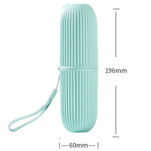 2026 New Hot Sale Portable Toothbrush Case Business Travel Plastic Dust Proof <b>Toothpaste</b> Toothbrush Cup Holder - Product Image 6