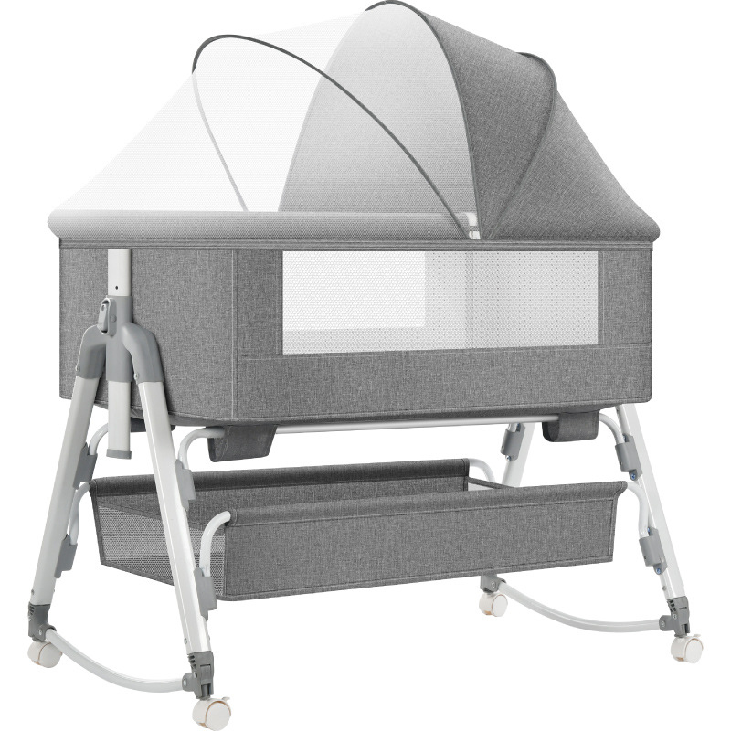 תינוק multiplide מיטת תינוק מולטישן, bassinet תינוק יוקרה מיטת תינוק בסיינט עם חופה