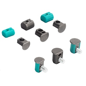Connecteur de <span class=keywords><strong>support</strong></span> d'étagère <span class=keywords><strong>invisible</strong></span> robuste pour meuble, <span class=keywords><strong>support</strong></span> de fixation à came pour armoire et étagère - Product Image 1