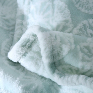 FY Hot <strong>Sale</strong> Blue White Flannel Fleece <strong>Crochet</strong> Burnt <strong>Blanket</strong> Home Kids Adult Raschel <strong>Blanket</strong> <strong>for</strong> Winter - Product Image 5