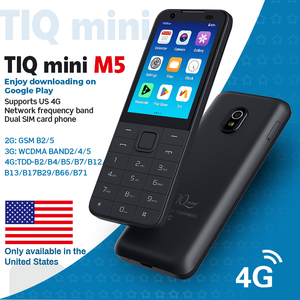 Smartphone double SIM double veille TIQ MINI M5 sous Android 13, compatible 4G VoLTE et avec bouton <span class=keywords><strong>Google</strong></span> - Product Image 1